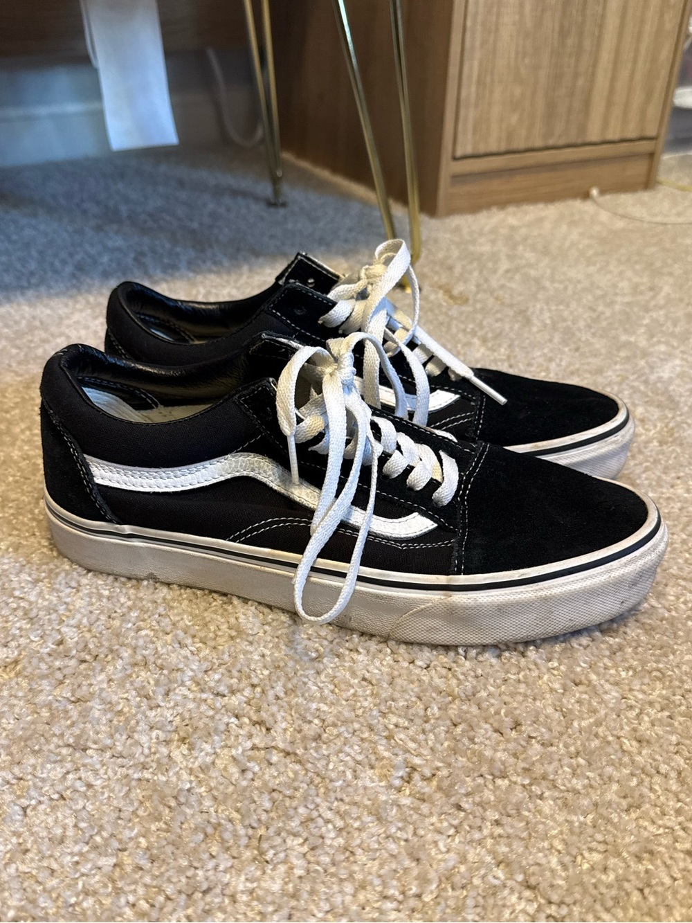 Vans Old Skool Black Low-Top Sneakers